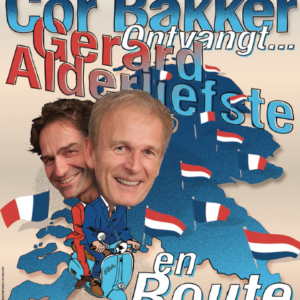 Cd Cor Bakker ontvangt.. Gerard Alderliefste